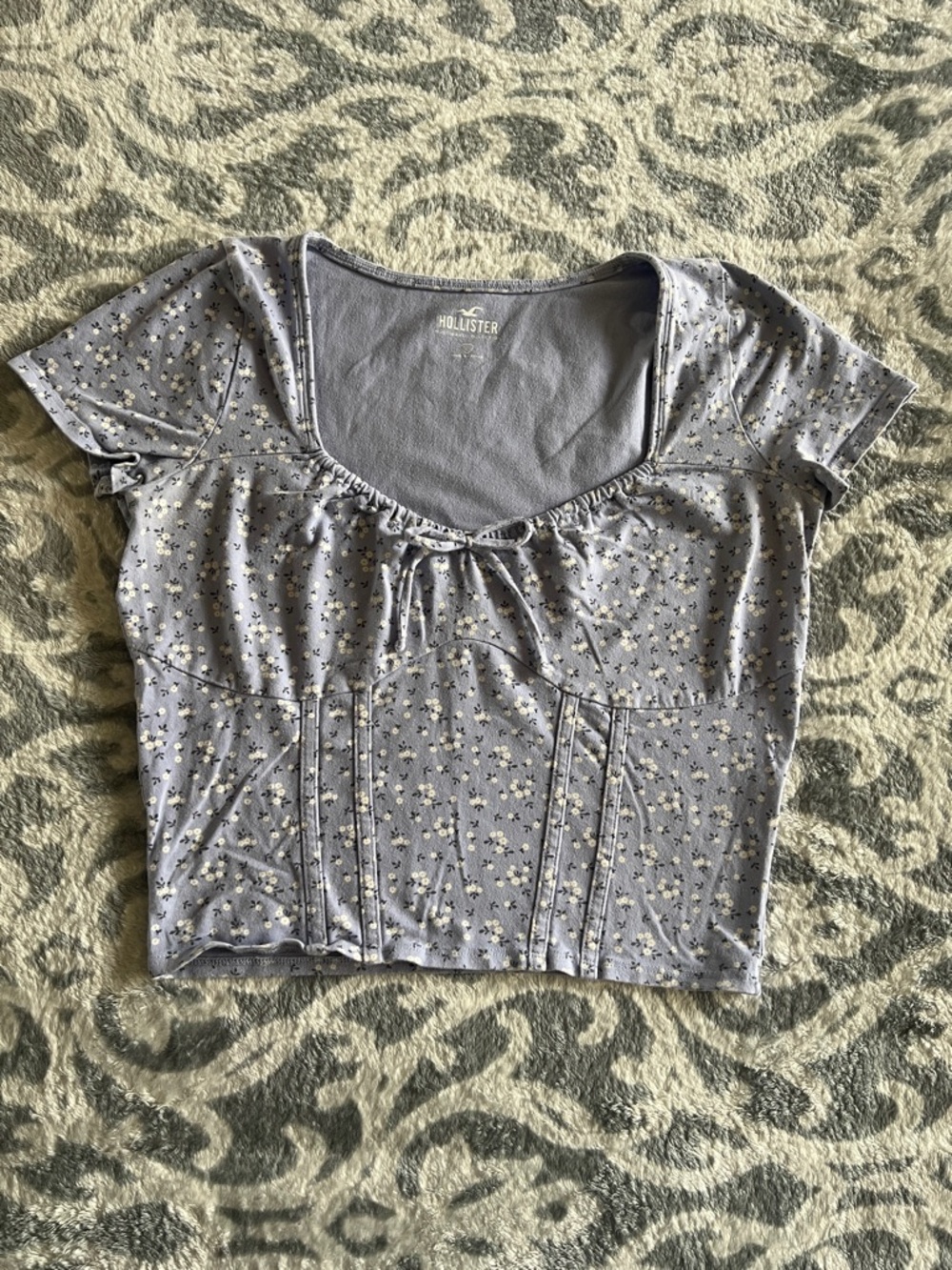 Hollister Corset Floral Top